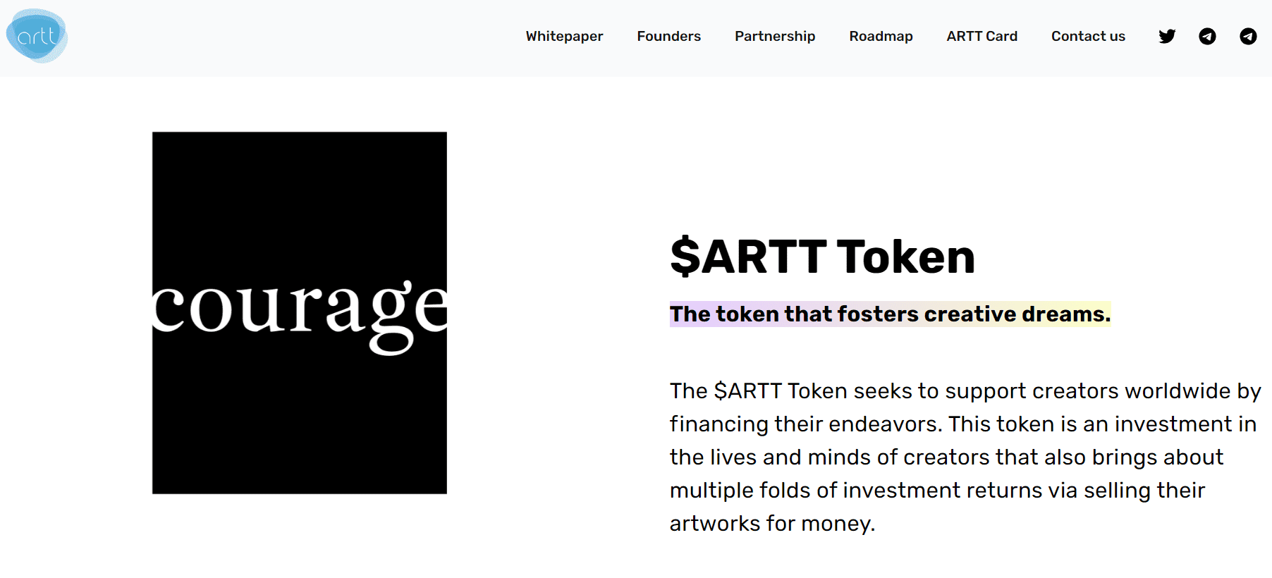 O que é a ARTT Network (ARTT)