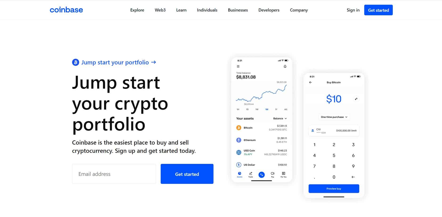 Coinbase Výmena