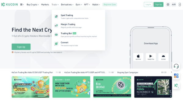Kucoin gjennomgang