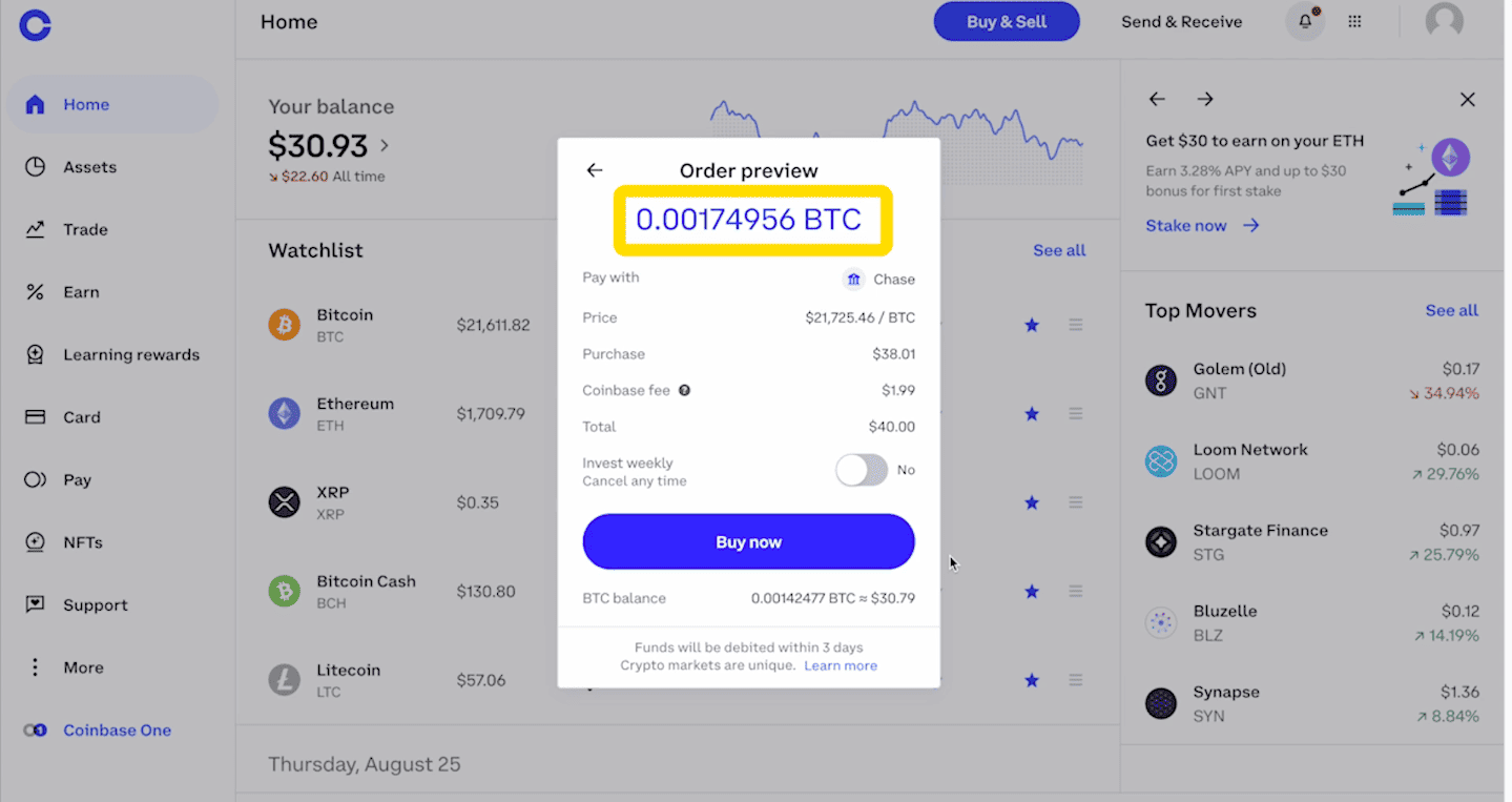 ako kúpiť dogecoin na coinbase