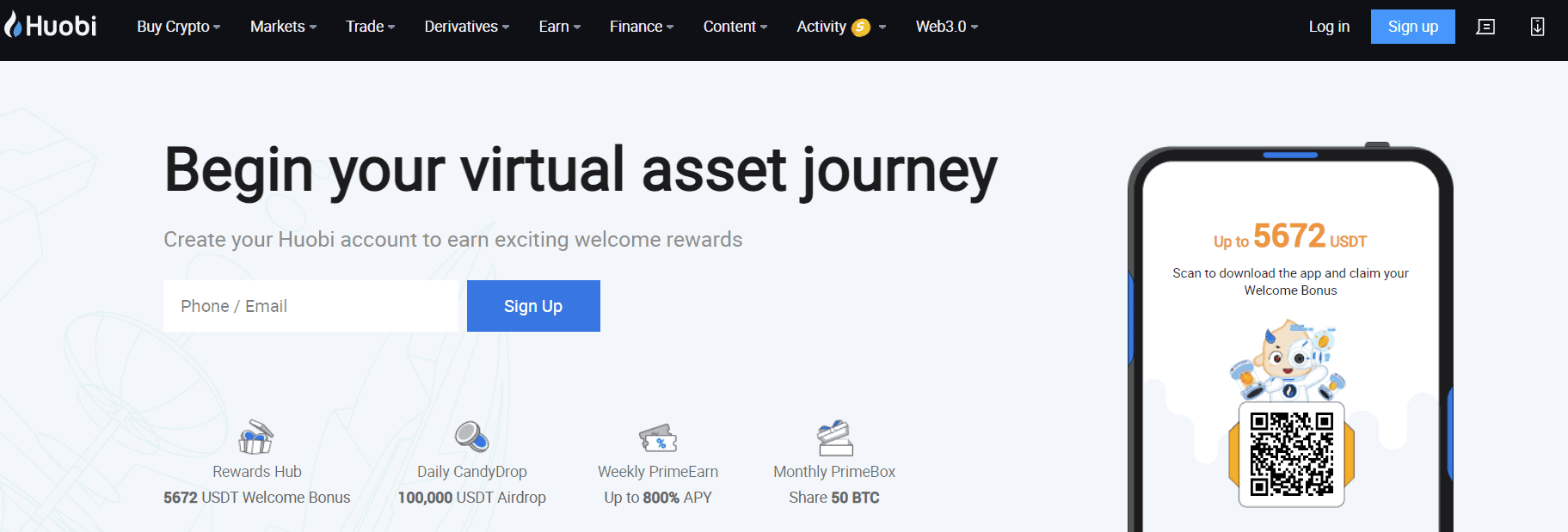 huobi homepage